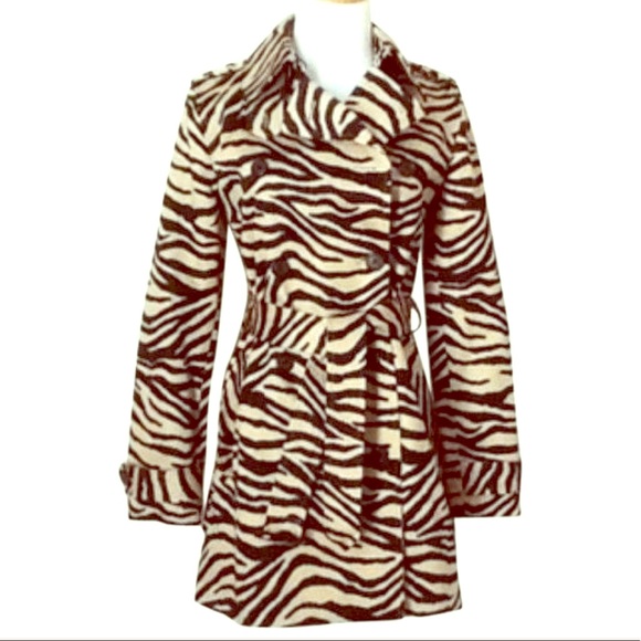 Ralph Lauren Jackets & Blazers - 🎉HP🎉Ralph Lauren Zebra Trench Coat